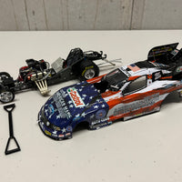 John Force "AMERICAN MADE 16X CHAMP" 2014 Mustang Funny Car - 1:24 Scale Diecast Model - ACTION