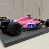 BWT ALPINE F1 TEAM A522 - FERNANDO ALONSO - BAHRAIN GP 2022 - 1:18 Scale Resin Model Car - Minichamps