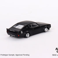 Nissan Skyline Kenmeri Liberty Walk - Matt Black - 1:64 Scale Diecast Model - Mini GT