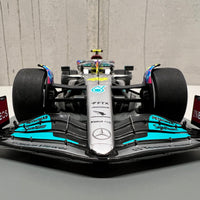 Mercedes-AMG Petronas F1 W13 E Performance No.44 Mercedes-AMG Petronas F1 Team - Miami GP 2022 - Lewis Hamilton. With Acrylic Cover - 1:18 Scale Resin Model Car - SPARK - RRP $380 NOW $340
