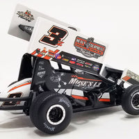 2023 #3Z MOOSE'S LZ BAR & GRILL SPRINT CAR - BROCK ZEARFOSS - 1:50 SCALE DIECAST MODEL