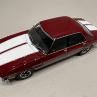 HOLDEN HQ GTS MONARO - BURGUNY SEDAN - 1:18 DIECAST MODEL