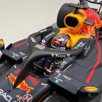 Oracle Red Bull Racing RB18 No.1 Oracle Red Bull Racing - Winner Miami GP 2022 - Max Verstappen. With Acrylic Cover - 1:18 Scale Resin Model Car