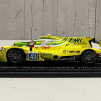 Oreca 07 - Gibson No.43 Inter Europol Competition - 24H Le Mans 2022 - D. Heinemeier-Hansson - F. Scherer - P. Fittipaldi - 1:43 Scale Resin Model Car - Spark
