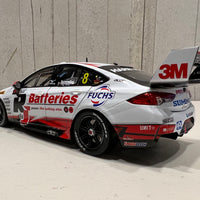 HOLDEN ZB COMMODORE - BJR - ANDRE HEIMGARTNER #8 R&J Batteries/Scandia - Bunnings Trade Perth Supernight Race 11 3RD PLACE - 1:18 Scale Diecast Model Car - BIANTE - RRP $279 NOW $229