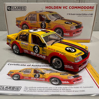 HOLDEN VC COMMODORE – 1981 BATHURST CAR JANSON / PERKINS - 1:18 SCALE DIECAST