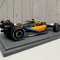 McLaren MCL36 No.4 McLaren F1 Team - Miami GP 2022 - Lando Norris - 1:43 Scale Resin Model Car - Spark
