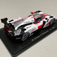 TOYOTA GR010 HYBRID No.7 TOYOTA GAZOO Racing - 2nd 24H Le Mans 2022 - M. Conway - K. Kobayashi - J. M. López - 1:43 Scale Resin Model Car - Spark