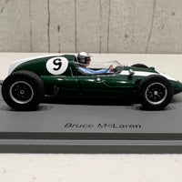 Cooper T51 No.9 Winner US GP 1959 - Bruce McLaren - 1:43 Scale Resin Model Car - Spark