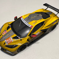 CHEVROLET CORVETTE C8.R #33 2023 LE MANS 24 HRS LM GTE AM CLASS WINNER CORVETTE RACING - POST RACE WEATHERD - 1:18 SCALE RESIN MODEL - TOPSPEED