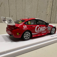 Chris Pither - PremiAir Coca-Cola Racing #22 Holden ZB Commodore - 2022 Repco Supercars Championship Season - 1:43 Scale Diecast Model - AUTHENTIC COLLECTABLES