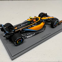 McLaren MCL36 No.4 McLaren F1 Team - Miami GP 2022 - Lando Norris - 1:43 Scale Resin Model Car - Spark