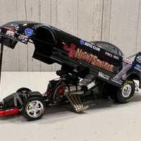 JOHN FORCE 2009 SUMMIT MOTORSPORTS PARK "NIGHTSTALKER" MUSTANG FUNNY CAR - 1:24 SCALE DIECAST MODEL - ACTION