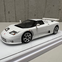 Bugatti EB110 Super Sport Bianco Monaco - 1:43 Scale Resin Model Car - TSM