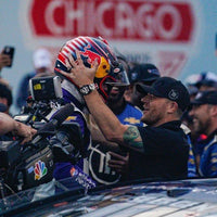 SHANE VAN GISBERGEN 2023 ENHANCE HEALTH CHICAGO STREET COURSE RACED WIN 1:64 ARC DIECAST
