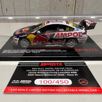 HOLDEN ZB COMMODORE - RED BULL AMPOL RACING - WHINCUP/LOWNDES #88 - REPCO Bathurst 1000 - 1:43 Scale Diecast Model Car- BIANTE - RRP $99 NOW $80