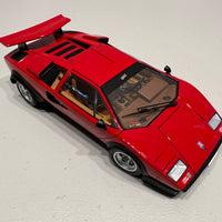 Lamborghini Countach Walter Wolf - Red - 1:18 Scale Diecast Model Car - KYOSHO