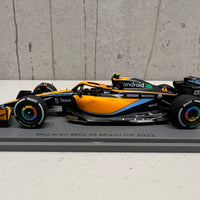 McLaren MCL36 No.4 McLaren F1 Team - Miami GP 2022 - Lando Norris - 1:43 Scale Resin Model Car - Spark
