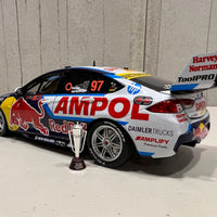 HOLDEN ZB COMMODORE - RED BULL AMPOL RACING - VAN GISBERGEN/TANDER #97 - 2022 Bathurst 1000 WINNER (with scale replica Poster and Trophy) 1:18 SCALE - BIANTE - RRP $279 NOW $250