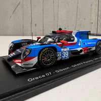 Oreca 07 - Gibson No.39 GRAFF Racing - 24H Le Mans 2022 - E. Trouillet - S. Page - D. Droux - 1:43 Scale Resin Model Car - Spark