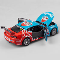 Macauley Jones - Brad Jones Racing Wendy's #96 Chevrolet Camaro ZL1 - 2024 ITM Taupo Super400 - Exclusive Edition - 1:18 Scale Diecast Model - Authentic Collectables