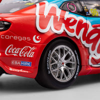 Macauley Jones - Brad Jones Racing Wendy's #96 Chevrolet Camaro ZL1 - 2024 ITM Taupo Super400 - Exclusive Edition - 1:18 Scale Diecast Model - Authentic Collectables