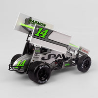 Jason Pryde Motorsport #W14 Sprintcar - 2022/2023 Season - 1:18 Scale Diecast model - AUTHENTIC COLLECTABLES