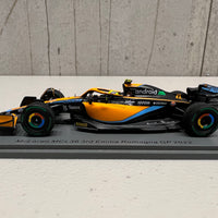 McLaren MCL36 No.4 McLaren F1 Team - 3rd Emilia Romagna GP 2022 - Lando Norris - 1:43 Scale Resin Model Car - Spark