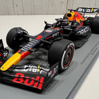 Oracle Red Bull Racing RB18 No.1 Oracle Red Bull Racing - Winner Miami GP 2022 - Max Verstappen. With Acrylic Cover - 1:18 Scale Resin Model Car