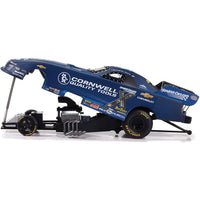 2025 AUSTIN PROCK - CORNWEWLL TOOLS CHEVY CAMARO FUNNY CAR - 1:24 SCALE DIECAST MODEL - AUTO WORLD