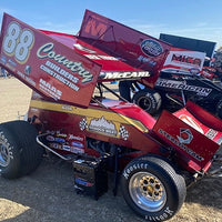 *PRE-ORDER* 2023 #88 COUNTRY BUILDERS CONSTRUCTION SPRINT CAR - AUSTIN MCCARL - 1:50 SCALE DIECAST MODEL