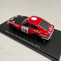 Datsun 240Z No.10 18th Monte Carlo 1973 - R. Aaltonen - P. Easter - 1:43 Scale Resin Model Car