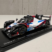 Oreca 07 - Gibson No.13 TDS Racing x VAILLANTE - 8th 24H Le Mans 2022 - N. de Vries - M. Beche - T. van der Helm - 1:43 Scale Resin Model Car - Spark