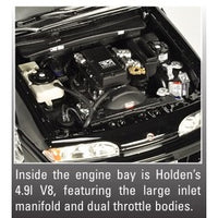 HOLDEN VL WALKINSHAW COMMODORE GROUP A SV BLACK - 1:18 SCALE DIECAST