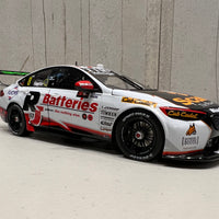 HOLDEN ZB COMMODORE - BJR - ANDRE HEIMGARTNER #8 R&J Batteries/Scandia - Bunnings Trade Perth Supernight Race 11 3RD PLACE - 1:18 Scale Diecast Model Car - BIANTE - RRP $279 NOW $229