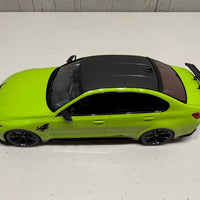 BMW AC Schnitzer M3 Competition (G80) Sao Paulo Yellow - 1:18 Scale Resin Model Car - TOPSPEED