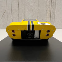 Ford GT40 Mk IV No.2 4th 24H Le Mans 1967 B. McLaren - M. Donohue - With Acrylic Cover - 1:18 Scale Resin Model Car - SPARK