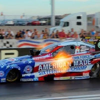 John Force "AMERICAN MADE 16X CHAMP" 2014 Mustang Funny Car - 1:24 Scale Diecast Model - ACTION