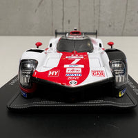 TOYOTA GR010 HYBRID No.7 TOYOTA GAZOO Racing - 2nd 24H Le Mans 2022 - M. Conway - K. Kobayashi - J. M. López - 1:43 Scale Resin Model Car - Spark