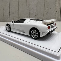 Bugatti EB110 Super Sport Bianco Monaco - 1:43 Scale Resin Model Car - TSM