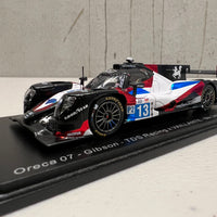 Oreca 07 - Gibson No.13 TDS Racing x VAILLANTE - 8th 24H Le Mans 2022 - N. de Vries - M. Beche - T. van der Helm - 1:43 Scale Resin Model Car - Spark