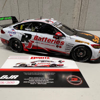 HOLDEN ZB COMMODORE - BJR - ANDRE HEIMGARTNER #8 R&J Batteries/Scandia - Bunnings Trade Perth Supernight Race 11 3RD PLACE - 1:18 Scale Diecast Model Car - BIANTE - RRP $279 NOW $229
