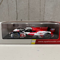 TOYOTA GR010 HYBRID No.8 TOYOTA GAZOO Racing - Winner 24H Le Mans 2022 - S. Buemi - R. Hirakawa - B. Hartley - 1:43 Scale Resin Model Car