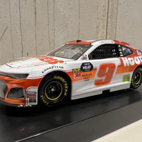 2019 CHASE ELLIOTT AUTOGRAPHED 9 HOOTER'S CAMARO ZL1 - LIQUID COLOR - 1:24 SCALE ARC DIECAST MODEL - 1 OF 48