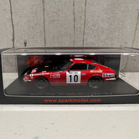 Datsun 240Z No.10 18th Monte Carlo 1973 - R. Aaltonen - P. Easter - 1:43 Scale Resin Model Car