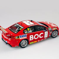 Team BOC #8 Holden VF Commodore Supercar 2016 Sandown 500 Retro Livery - 1:18 Scale Diecast Model - Authentic Collectables