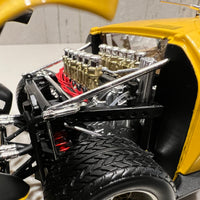 Lamborghini Miura SVR - Yellow/Black - 1:18 Scale Diecast Model Car - KYOSHO