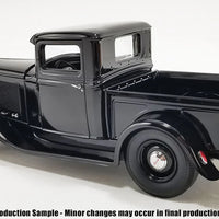 1932 Ford Pickup Hot Rod - Black Beauty - 1:18 Scale Diecast Model - ACME