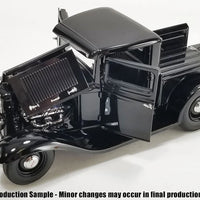 1932 Ford Pickup Hot Rod - Black Beauty - 1:18 Scale Diecast Model - ACME