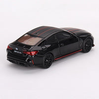 BMW M4 CSL - BLACK SAPPHIRE - 1:64 SCALE DIECAST MODEL - MINI GT
